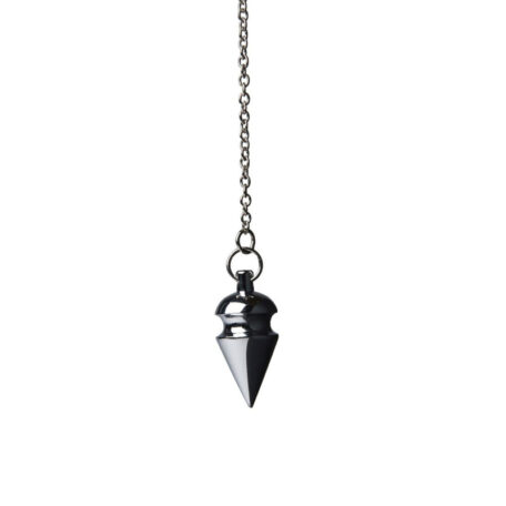 rounded conical pendulum brass chrome plated