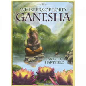 whispers of lord ganesha oracle cards angela hartfield