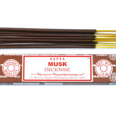 musk incense sticks satya