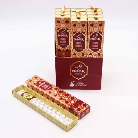 ruby noor oud incense sticks