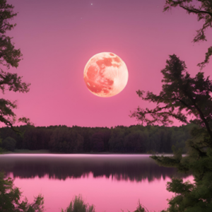 Shamanic Journey Circle Pink Moon