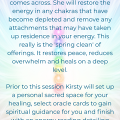 The Very Thorough Chakra Cleanse – Distant Healing with Kirsty
