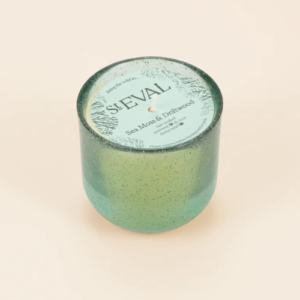 St Eval Sea Moss and Driftwood Glass Jar Candle