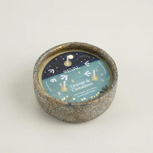 St Eval Orange and Cinnamon Alchemy Small Pot Candle