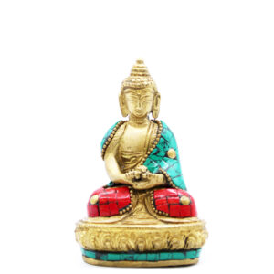 Brass Buddha Figure – Amitabha 9.5cm